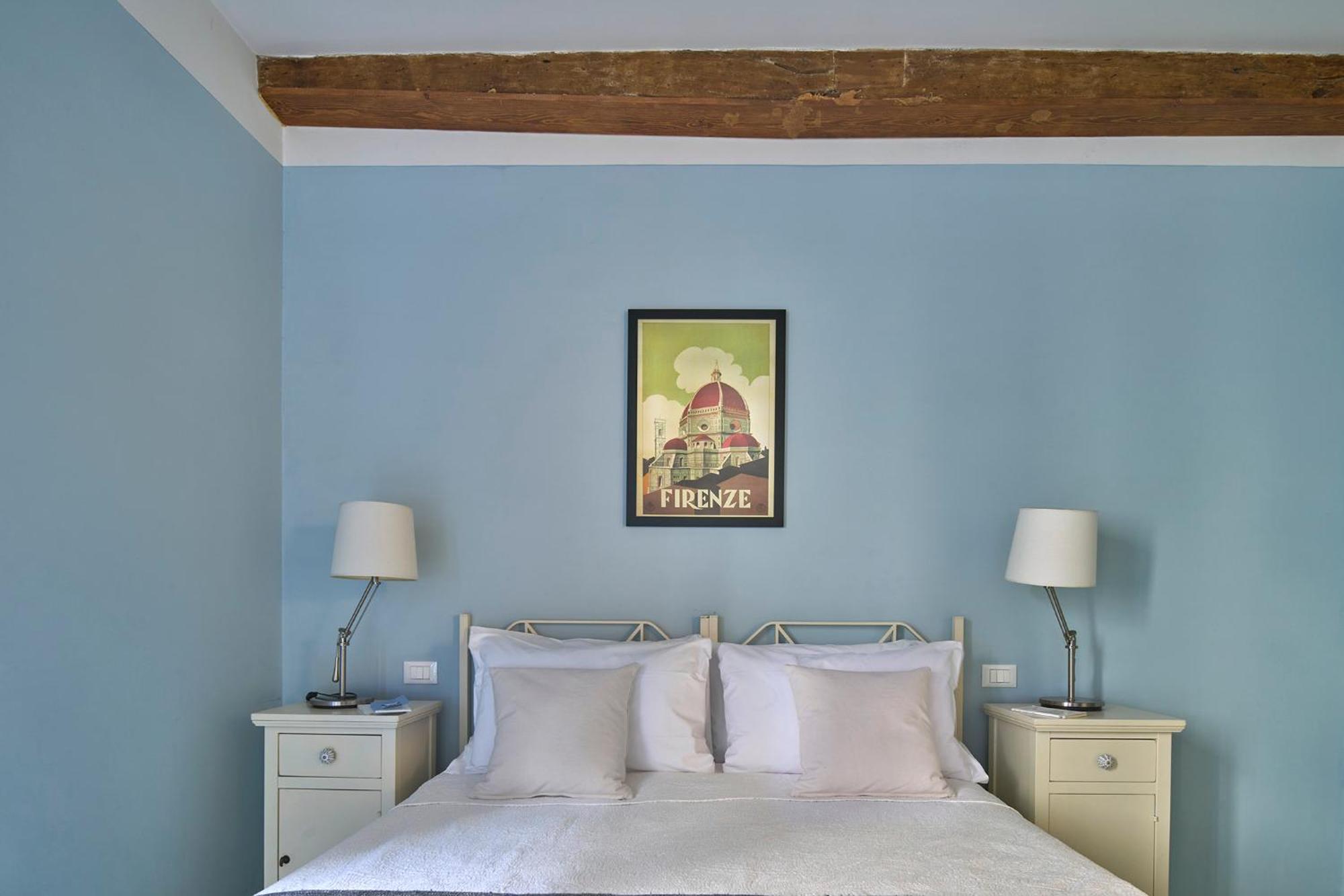 Panicale Blue Historic 1Br Stay Near Medici Chapels & Mercato Centrale Floransa Dış mekan fotoğraf